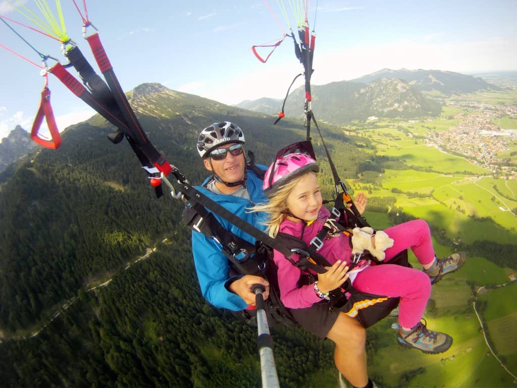 Max and Katia flying tandem Max and Katia flying tandem